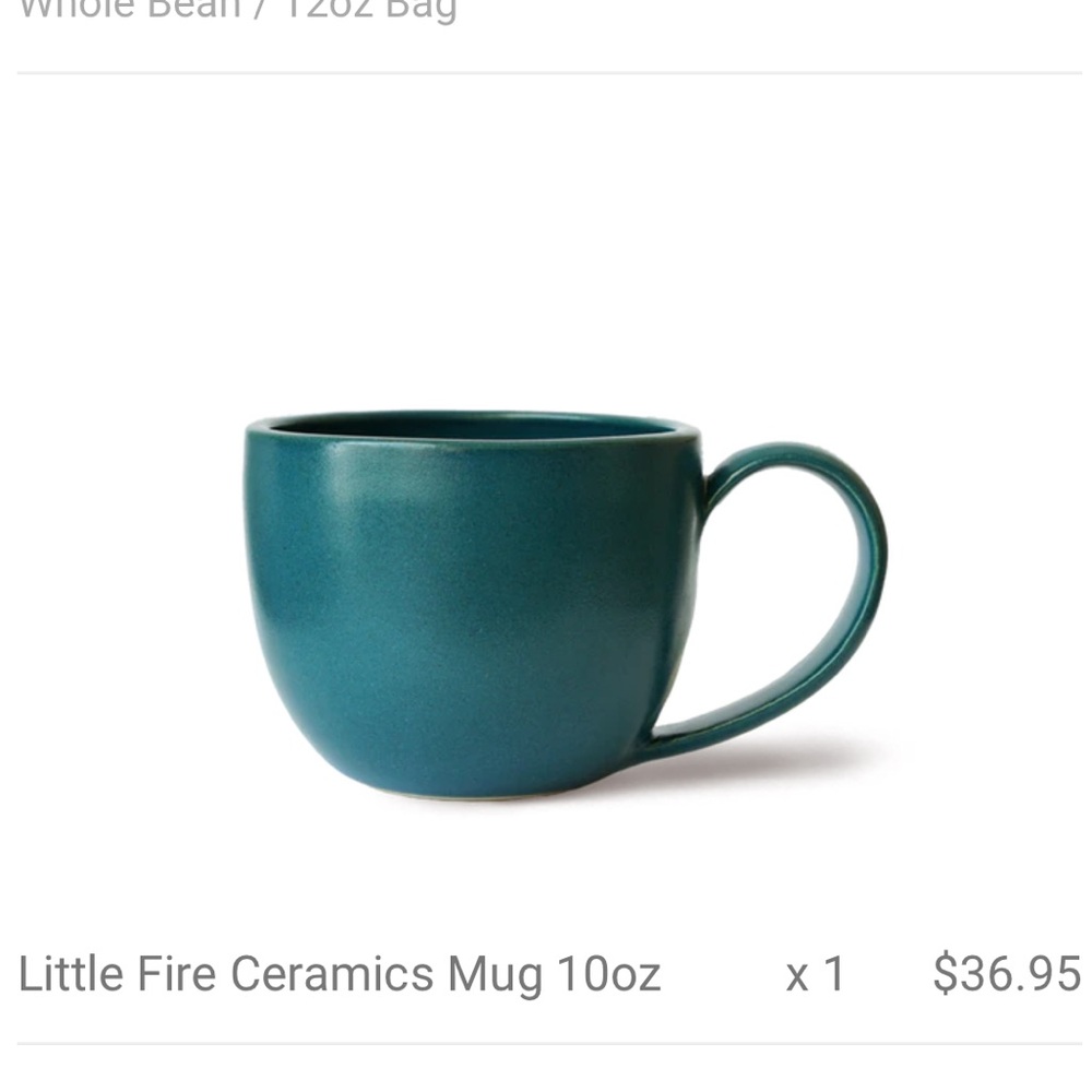 Little Fire Ceramics x Colectivo Coffee 10oz Mug